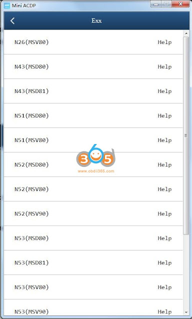 yanhua mini acdp obd can mode read ISN 7