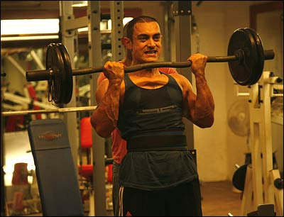 Efforts behind the Ghajini look