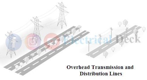 Difference between Overhead Lines and Underground Cables