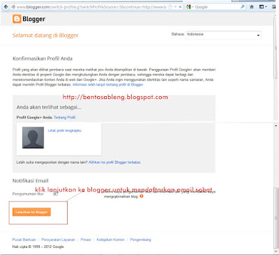 cara membuat blogspot di blogger dengan cepat