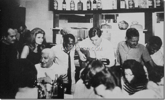 Billy Blanco, Odete, Dorival Caymmi, Zé Keti, Tom Jobim e Cartola