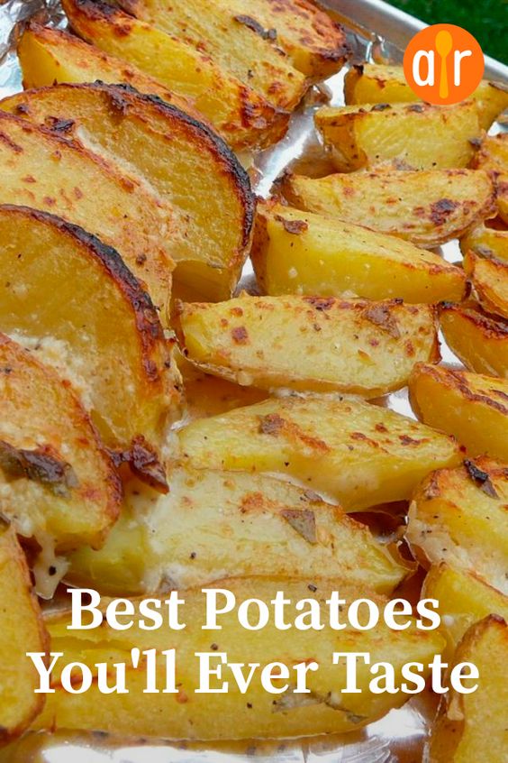 "Its time to release my potatoes to the world!!! Watch your guests try to guess what's in this delicious and simple recipe. It's the perfect side dish to any meal or BBQ, and a great way to dress up those darn potatoes!