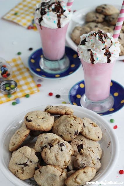 Cookies con trocitos de chocolate