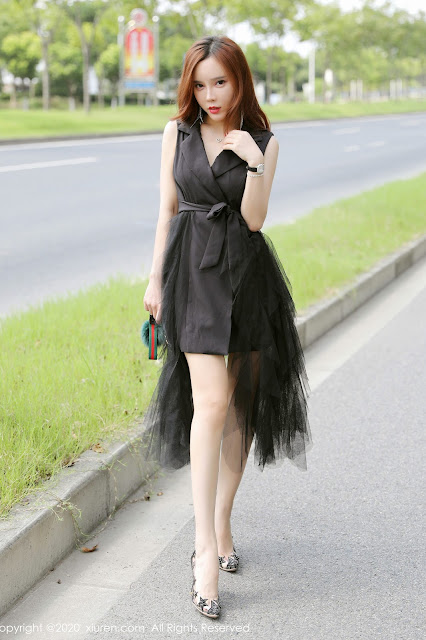 Ai Xiao Qing on Xiuren No. 2048 - Sexy Petite Asian Booty Model