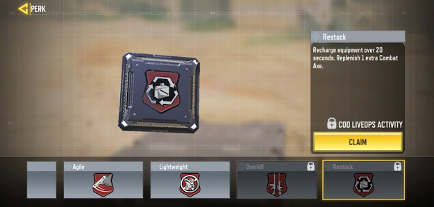 New Perk Restoke in CODM Season 9(s9)