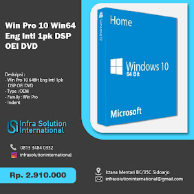 Produk Windows PT. Infra Solution International