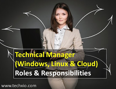 Technical Manager Windows, Linux & Cloud