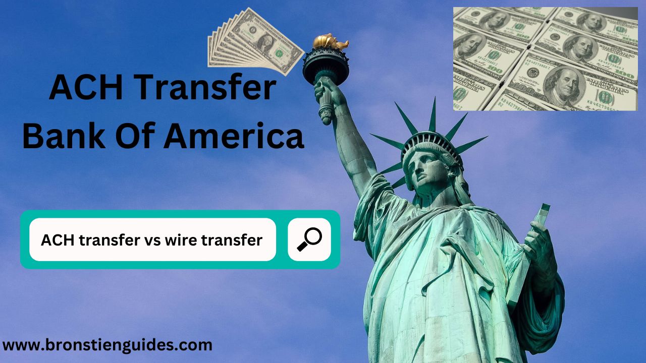 ach transfer bank of america