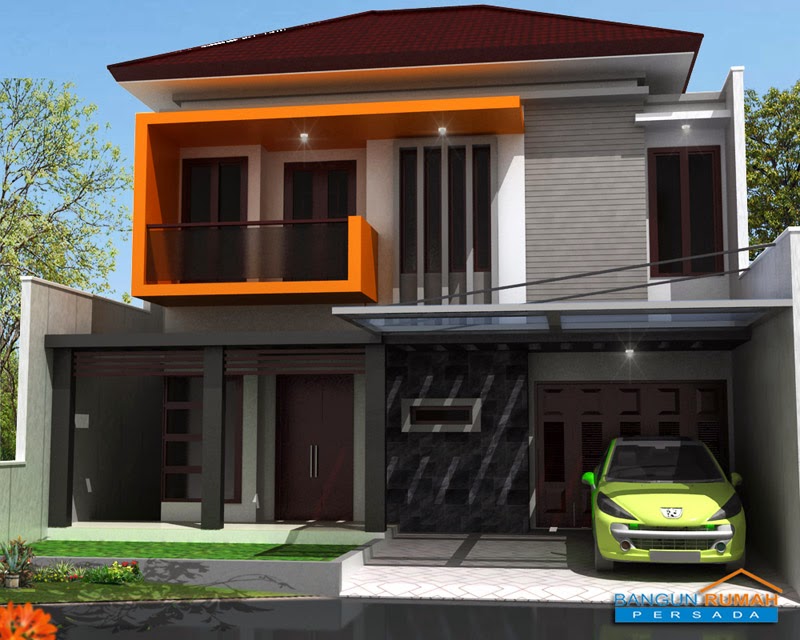 Contoh Gambar  Rumah  Minimalis  2  Lantai  Desain Rumah 