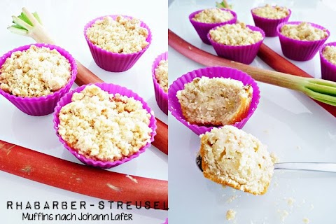 Rhabarber-Streusel Muffins nach Johann Lafer