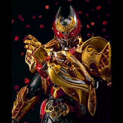 Masked Rider on Ngee Khiong  S I C  Kamen Rider Kiva Emperor Form New Images