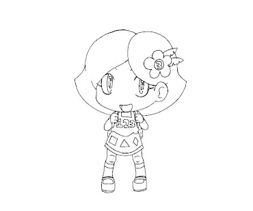 #20 Animal Crossing Coloring Page