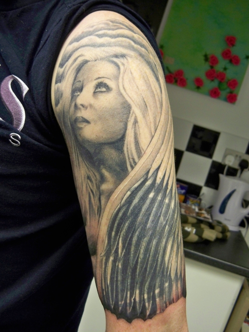 Groovy Half Sleeve Tattoos For