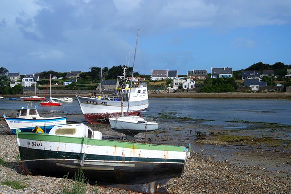 bretagne finistère gr34 le conquet marée basse