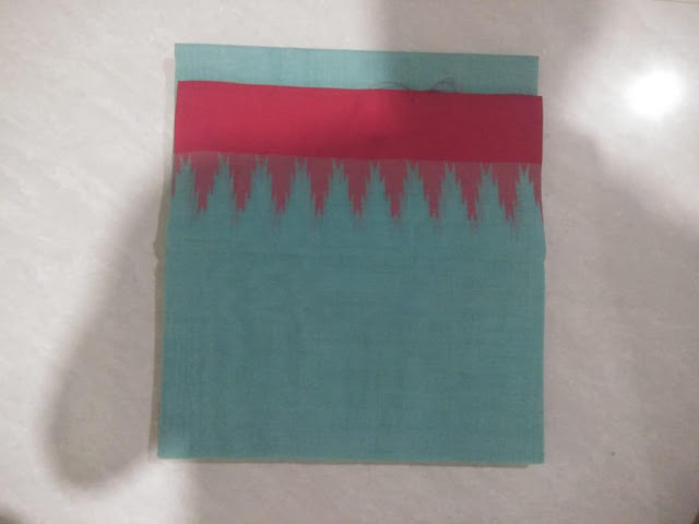 Plain Ponduru Khadi saree