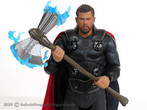 MAFEX Thor action figure  with Stormbreaker