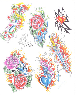 Tattoo Flash Ed Lee Set 5 Google