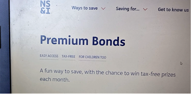 Premium Bonds website