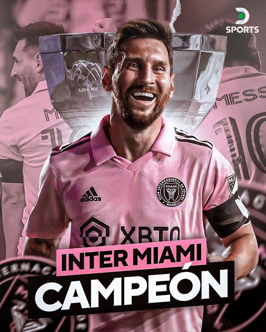  Inter Miami CAMPEÓN de la Leagues Cup. 