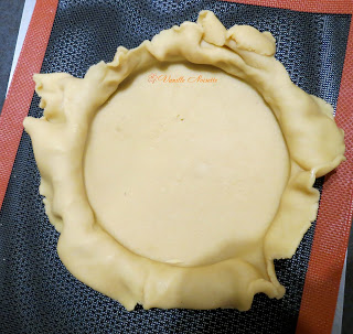 Tarte noisette de Cédric Grolet préparation