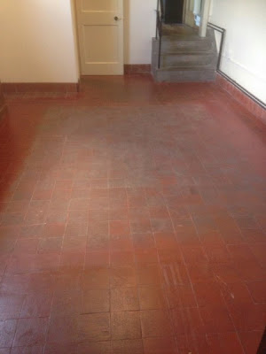 cleaning quarry tile 