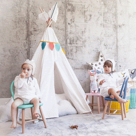 Tendencia.....Un Tipi en la habitación Infantil
