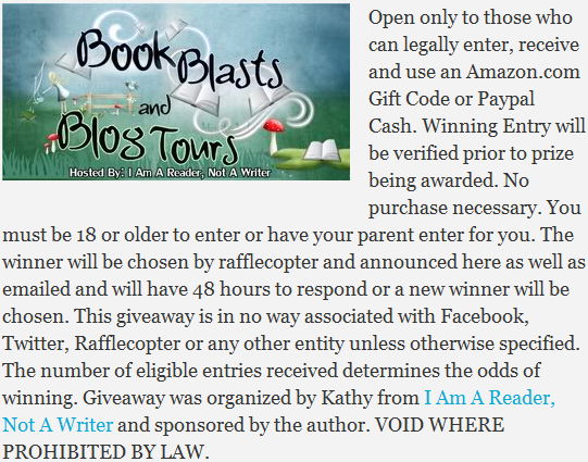 I Am A Reader Not A Writer giveaway conditions and rules