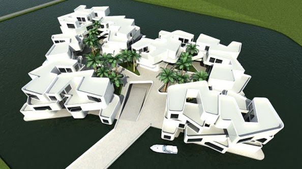 Floating Apartment Complex