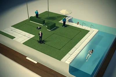 لعبة Hitman GO مهكرة للأندرويد، لعبة Hitman GO كاملة للأندرويد