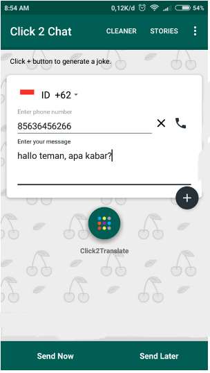 Cara Kirim Pesan Tanpa Simpan Nomor