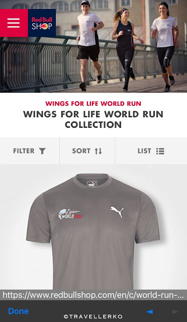 【介紹】Wings for Life World Run App 平常練習使用的介面