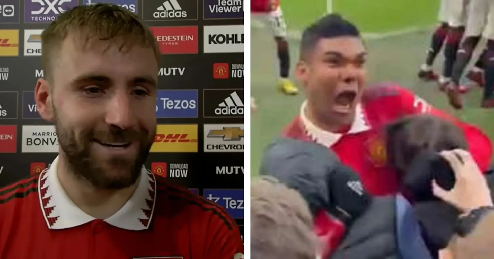 "It's incredible": Luke Shaw reacts to Man City derby victory