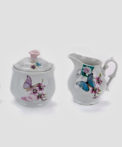 Monsoon Accessorize milk jug and sugar pot