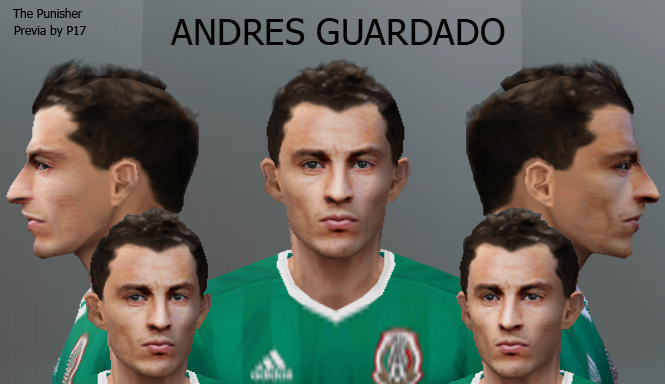 Face Andres Guardado |  México