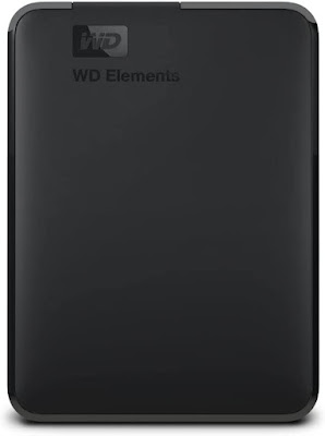 Western Digital 2TB Elements Portable HDD, External Hard Drive, USB 3.0 for PC & Mac, Plug and Play Ready