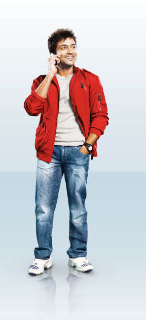 Surya in Aircel Ad Latest stills wallpapers