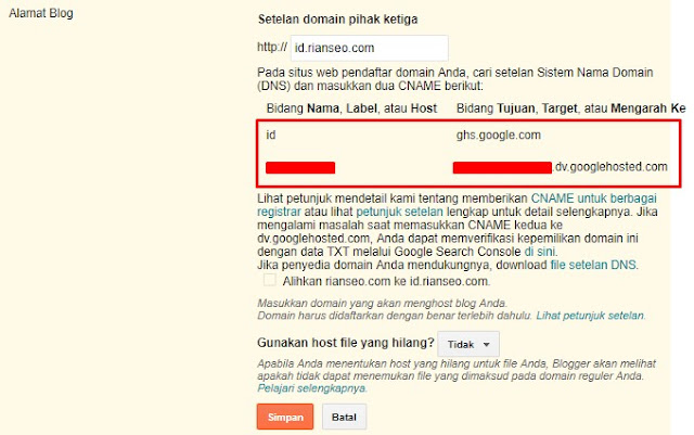 Cara Membuat Subdomain di Namecheap, Blogspot dan WordPress