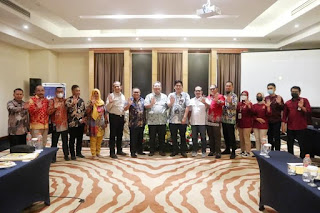Kepala Dinas PMD Inhil Beserta Rombongan Hadiri Rapat Bersama KASN di Jakarta
