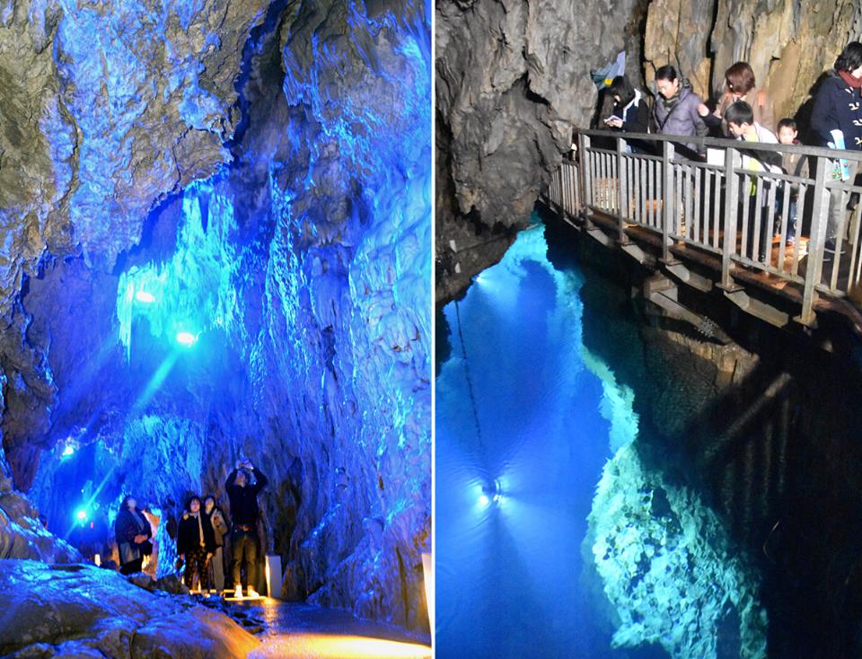 林公子生活遊記 岩手縣神秘的藍洞三大鍾乳洞之一龍泉洞清澈的地底湖再度開放