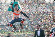 Finish Pertama MotoGP Thailand, Marquez Segel Gelar Juara Dunia 2019