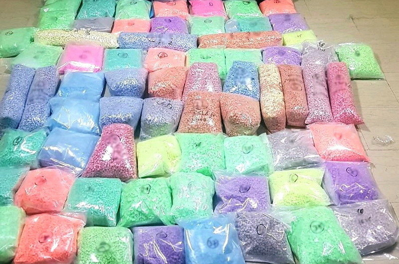 500.000 ναρκωτικά χάπια ecstasy εντόπισαν αστυνομικοί της Δίωξης Ναρκωτικών Κομοτηνής