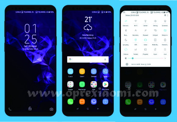 Tema Miui Pure SGS9+ Mtz Update Tema Samsung Terbaru