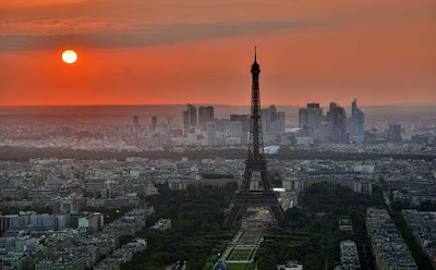 Cena de Paris na França