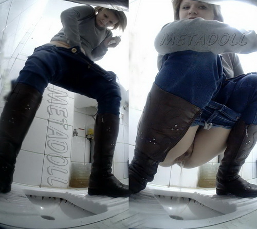 VB Piss 1686-1695 (Long compilation of girls on a public toilet)