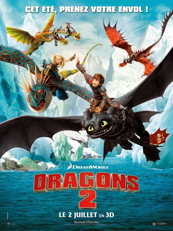 2 new international posters of How To Train Your Dragon 2 : Teaser Trailer