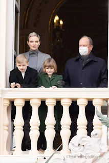 Prince Jacques and Princess Gabriella of Monaco at Saint Devote festivities