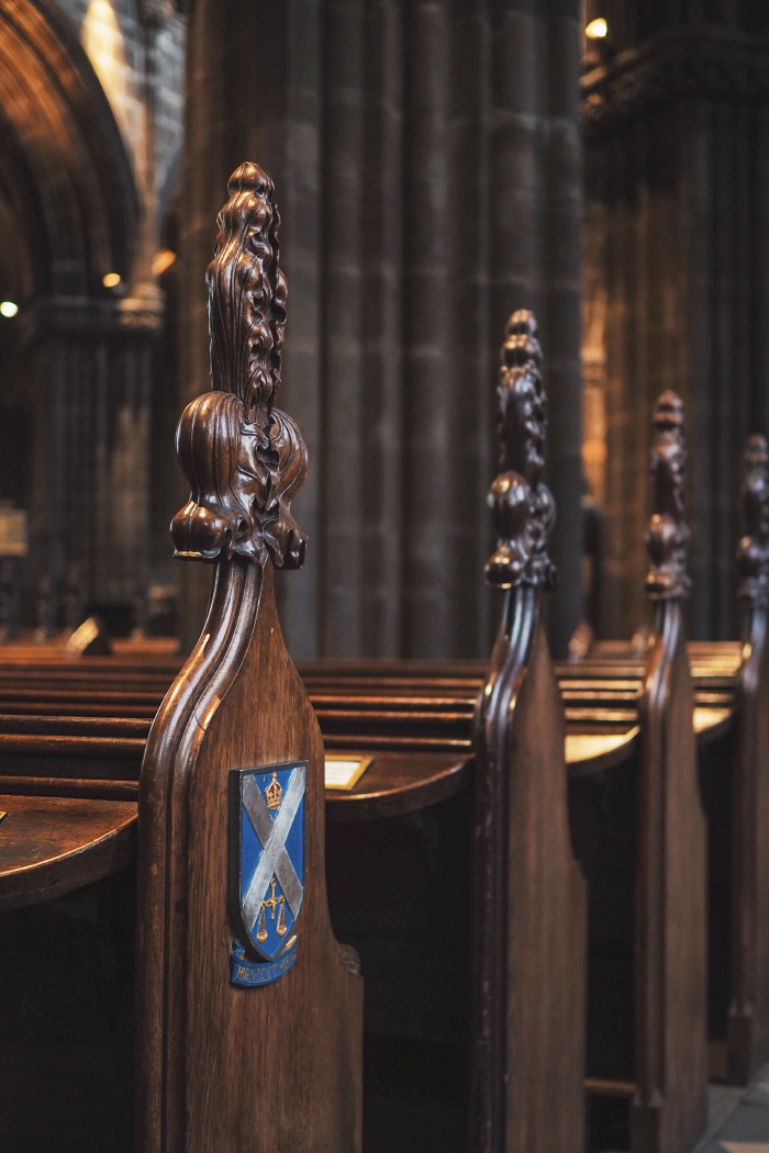 Cathédrale Saint Mungo dans la ville de Glasgow