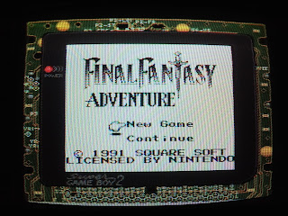 Picture of Super Game Boy 2 running Final Fantasy Adventure