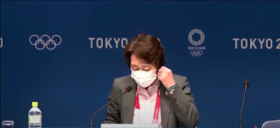 The Tokyo 2020 president said on Thursday while announcing the show director's dismissal,     "Kentaro Kobayashi, a member of the creative team, the production, and direction team for the olympic and closing ceremonies has been found to have used line in his own performances in the past that made fun of painful historical facts.  In response the Tokyo 2020 organizing committee has decided to dismiss Mr. Kobayashi today,"