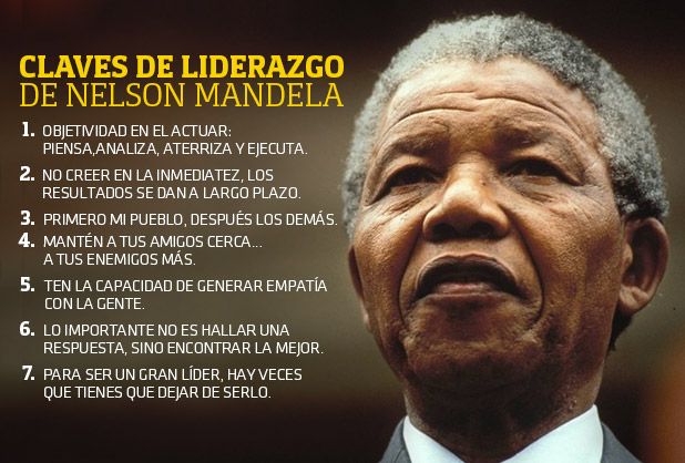 lecciones liderazgo nelson mandela